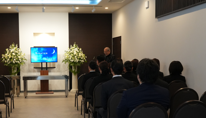 追悼式読み上げ