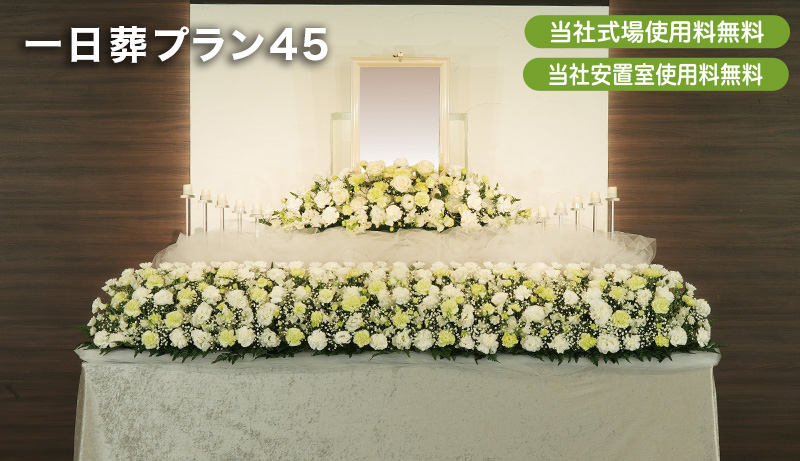 一日葬プラン45